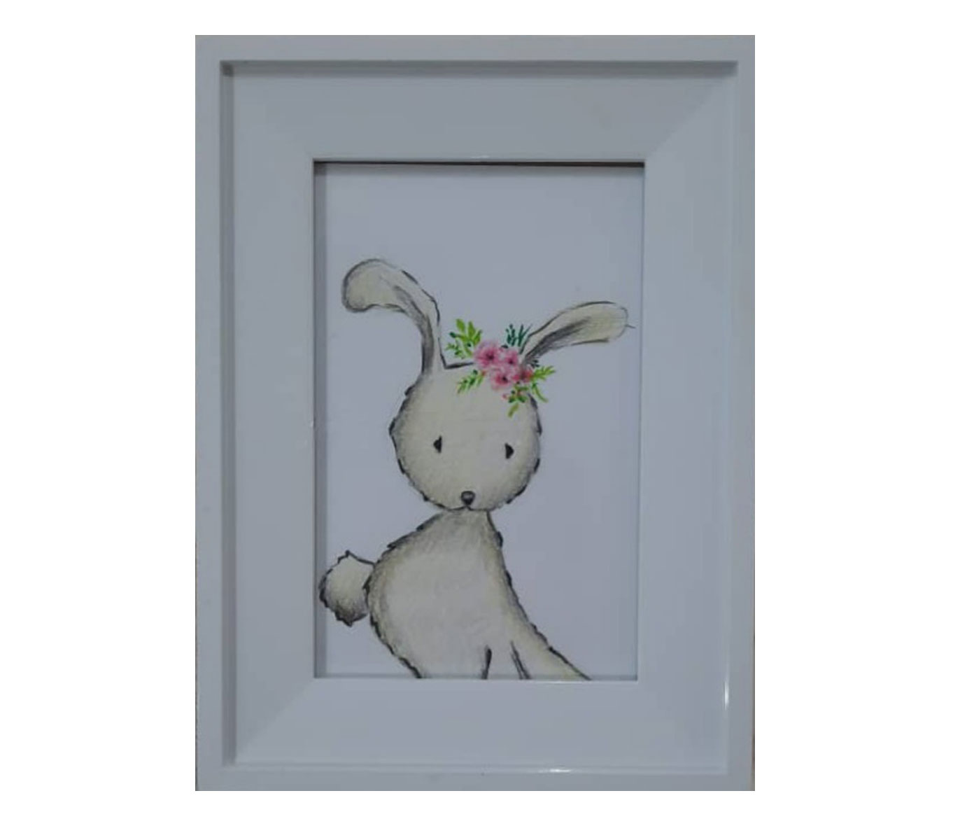 تابلو نقاشی دکوراتیو پیشی تنها