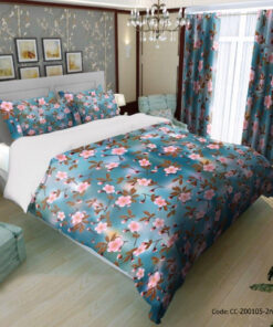 ست روتختی اسپرت مدل شکوفه های صورتی