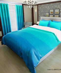 ست ملحفه و لحاف دوخت دار مدل دریا