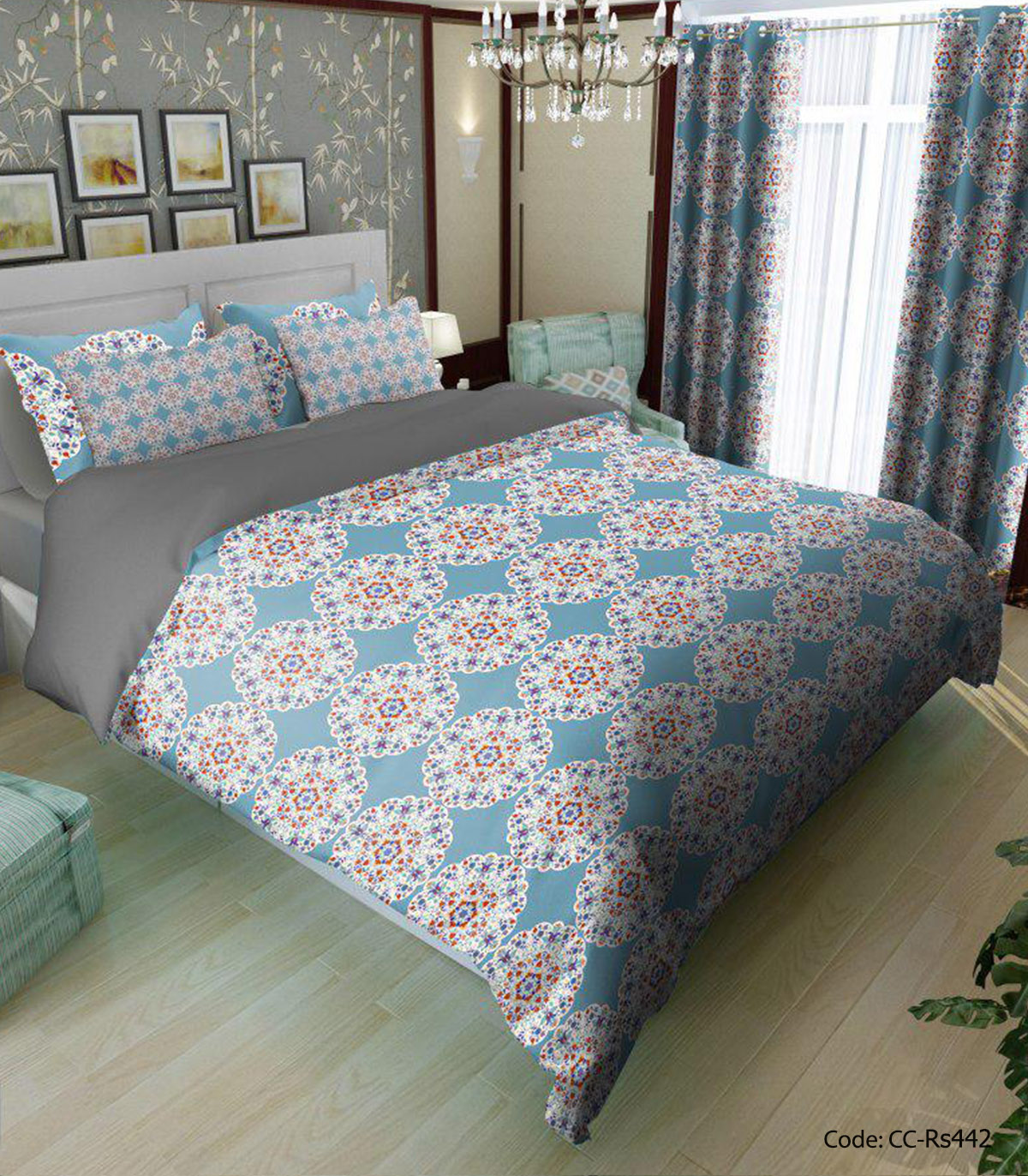 روتختی آبی مدل سنتی