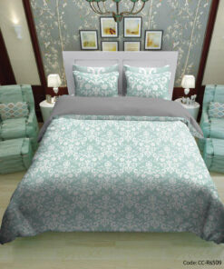 ست روتختی و ملحفه کشدار ویولت مدل ملایم