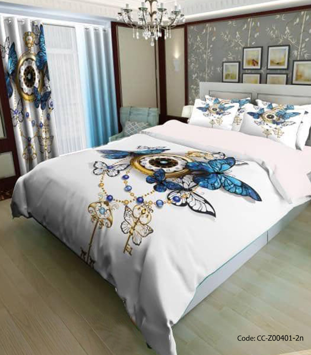 سرویس روتختی و ملحفه مدل زمان