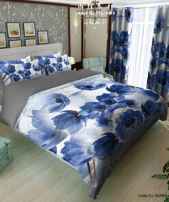 ملحفه و لحاف دوخت دار مدل نوشین