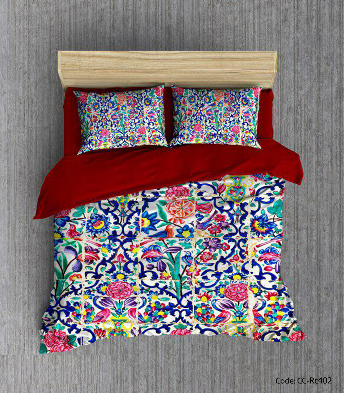 سرویس لحاف دوختدار و روتختی مدل چهل ستون