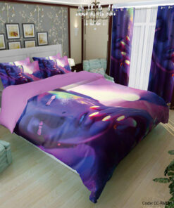 سرویس روتختی و لحاف مدل violet girl