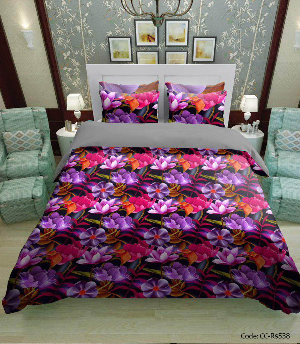 ست روتختی مدل دار مدل ایلام