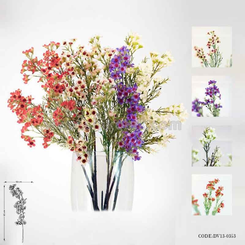 گل مصنوعی استبرق برگ باریک