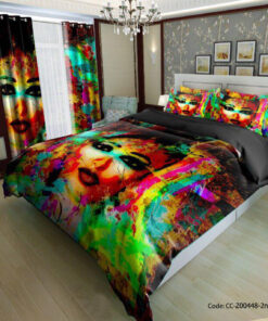 ست روتختی و ملحفه مدل چهره