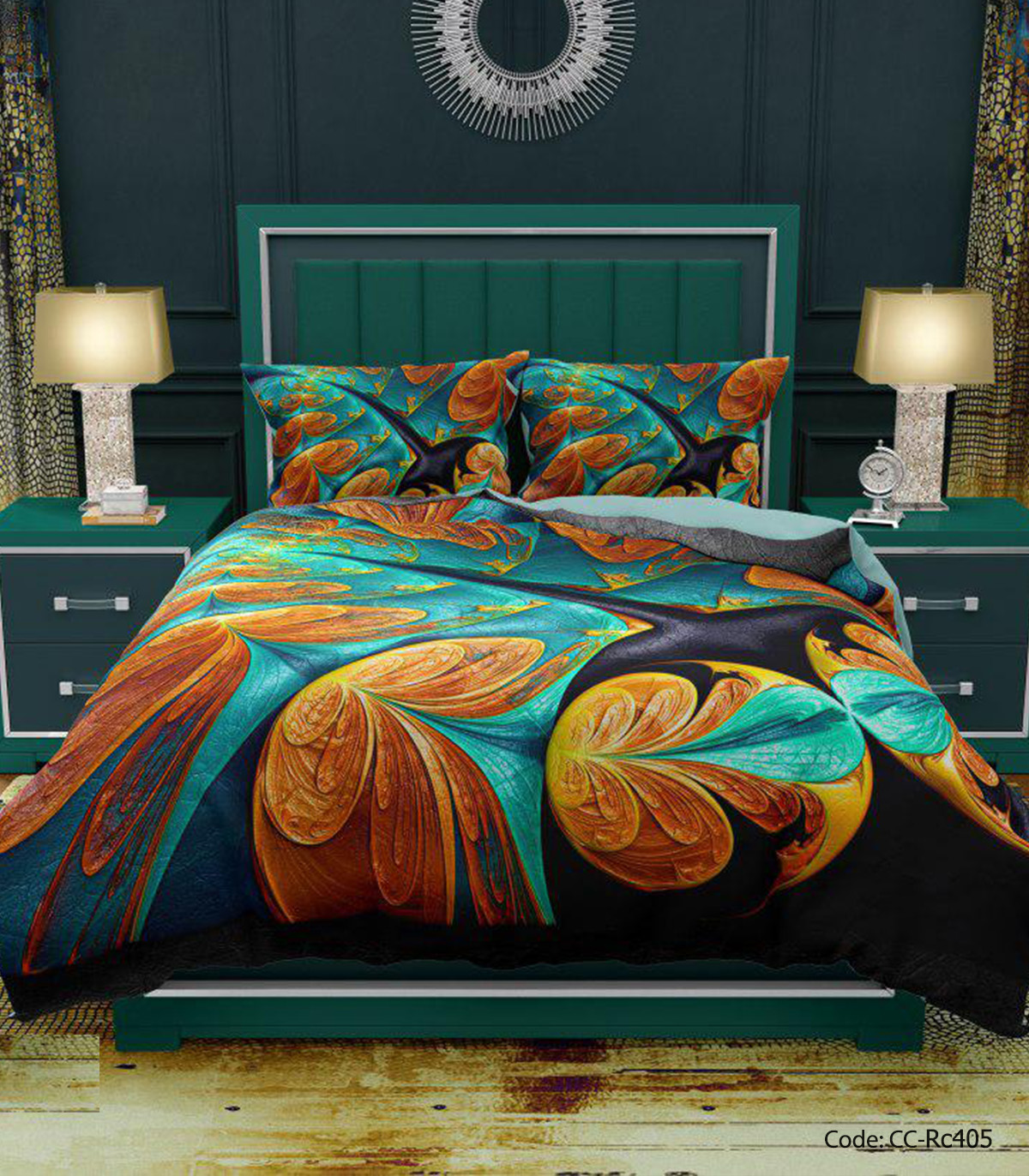 ست ملحفه و روتختی مدل بهناز