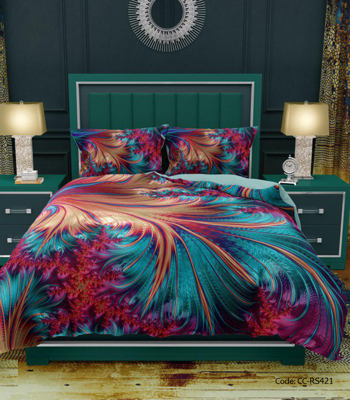 سرویس روتختی و ملحفه مدل شهناز