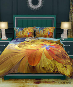 روتختی و ملحفه کشدار گلدار مدل مهسا