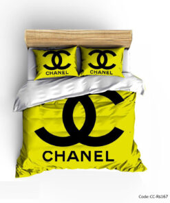 ست روتختی و ملحفه کشدار گلدار مدل CHANEL