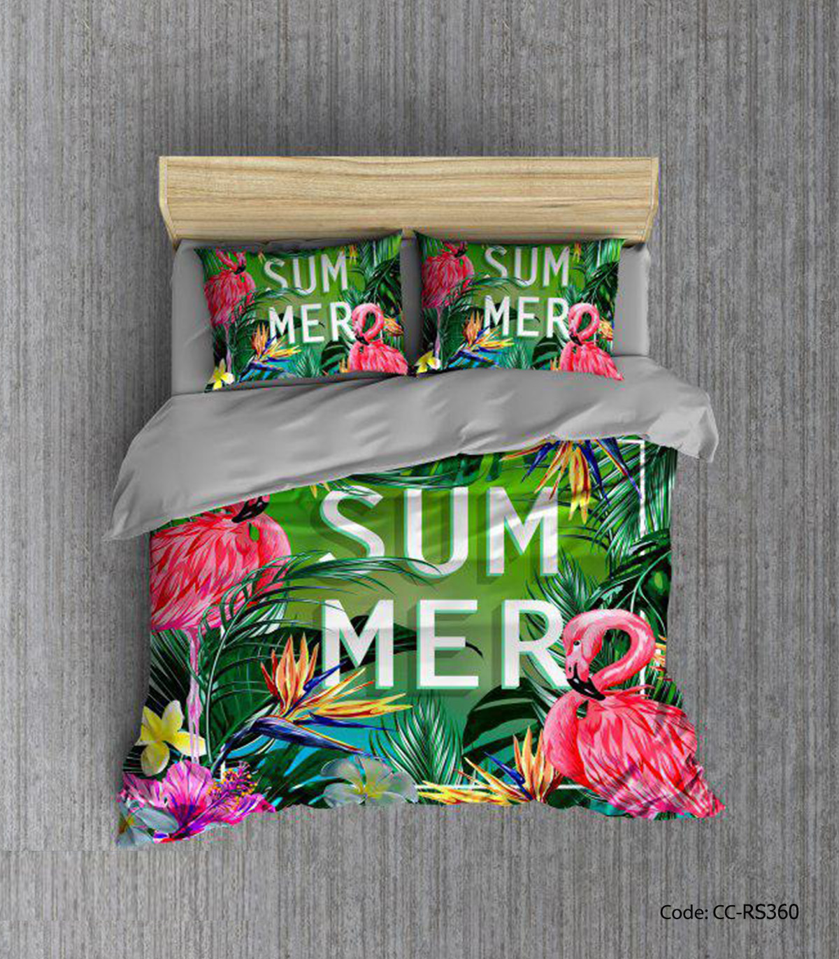 سرویس روتختی و ملحفه گلدار مدل SAMMER