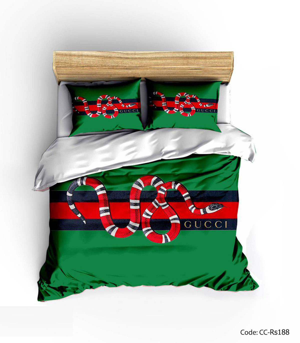 ست روتختی و ملحفه اسپرت مدل GUCCI