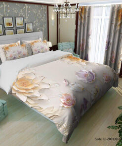 ست روتختی و ملحفه کشدار مدل BLOOM
