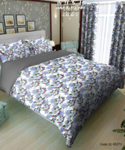 سرویس ملحفه و روتختی طرح دار مدل شوکران