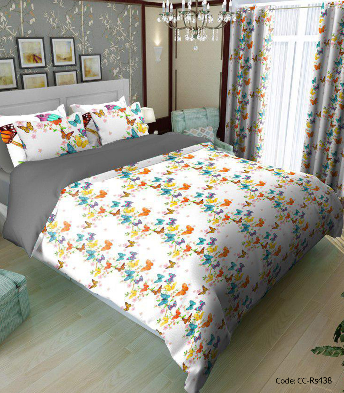 ست روتختی و لحاف دوخت دار مدل آناهیتا