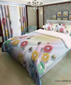 ست روتختی و لحاف دوختدار مدل گلستان