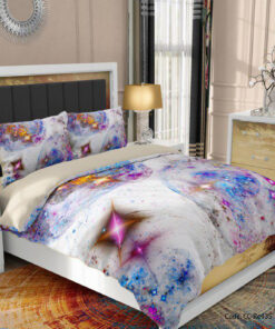 سرویس روتختی و لحاف دوختدار مدل درخشش