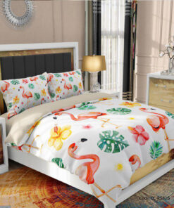 ست لحاف دوختدار و روتختی مدل پلیکان