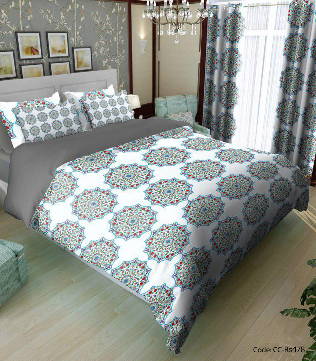 روتختی طرح دار مدل کوثر