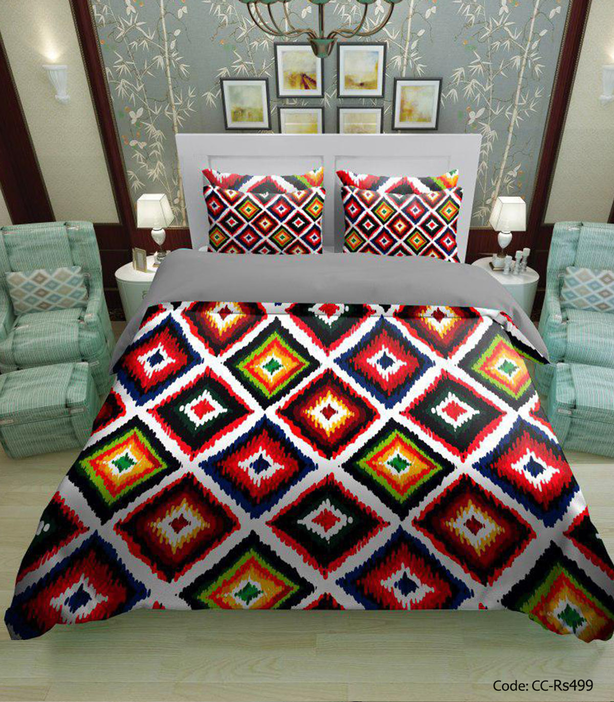 سرویس روتختی طرح دار مدل رویا