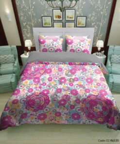 سرویس روتختی و لحاف طرح دار مدل آیه