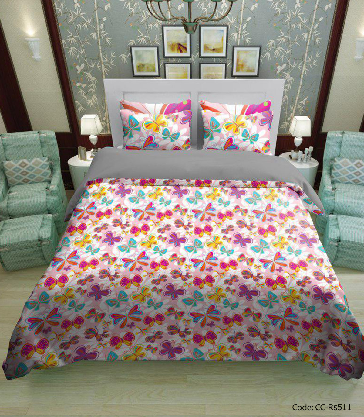 ست روتختی و ملحفه مدل پارمیدا