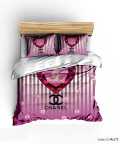 روتختی و ملحفه کشدار مدل LOVELY CHANEL