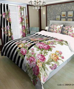 سرویس روتختی و ملحفه کشدار مدل پرنیان