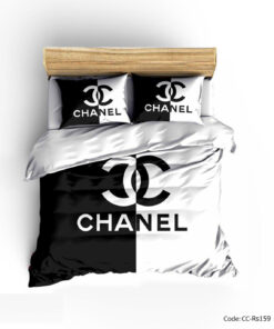 ست روتختی و لحاف مدل BLACK AND WHITE