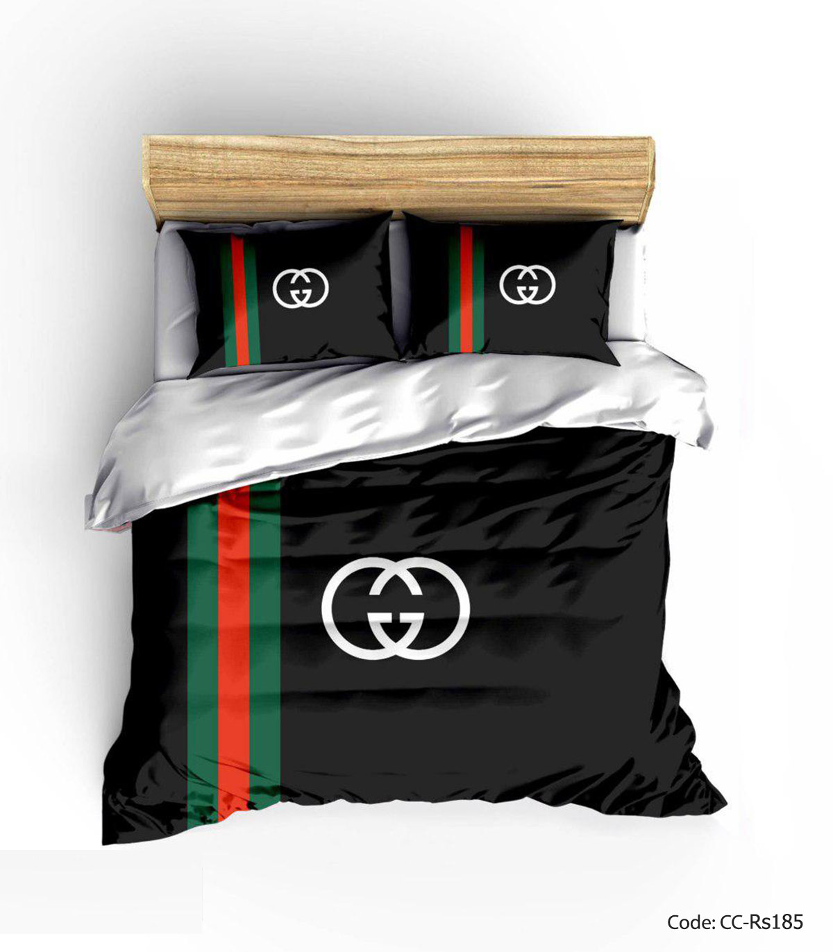 سرویس روتختی و ملحفه و لحاف مدل GUCCI