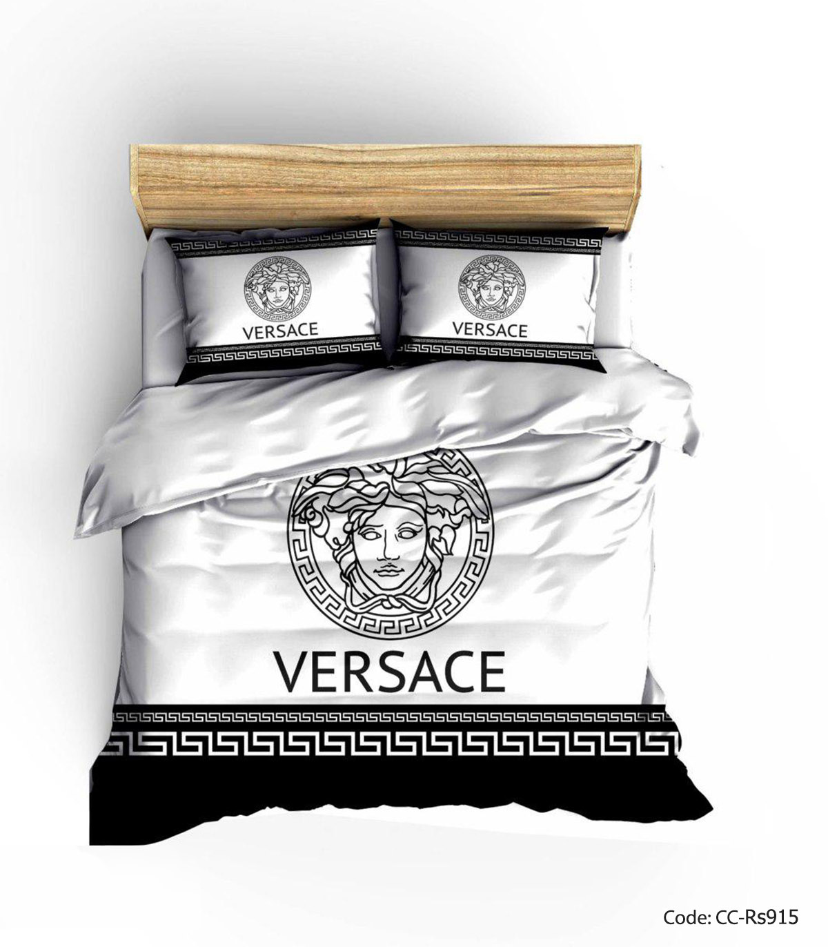 روتختی و لحاف دوختدار مدل WHITE VERSACE