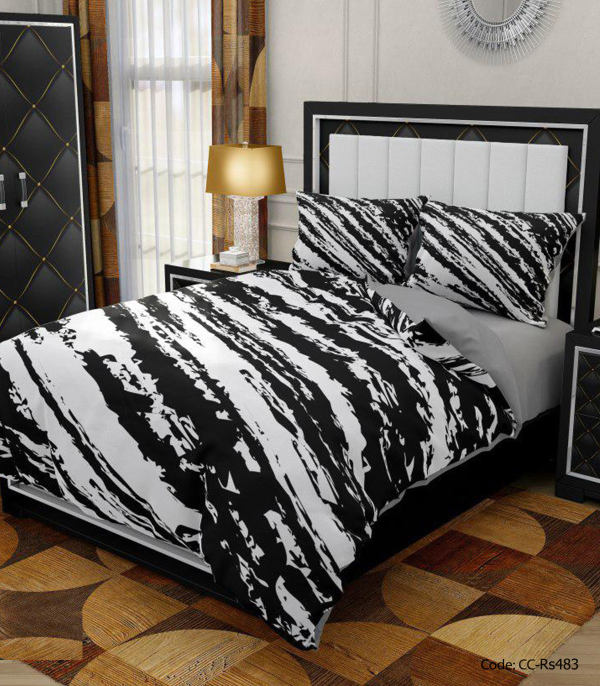 سرویس روتختی و لحاف دوختدار مدل تابش