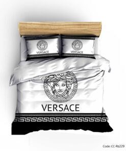 سرویس روتختی و لحاف مدل WHITE VERSACE 2