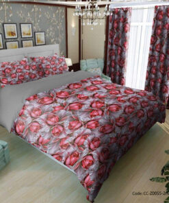 ست روتختی و لحاف دوختدار مدل آلاله