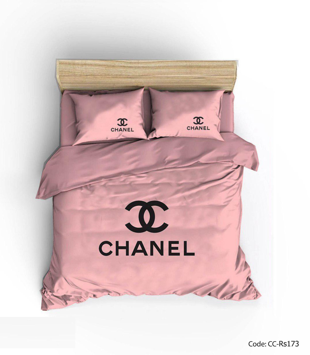 ست روتختی و لحاف مدل PINK CHANEL