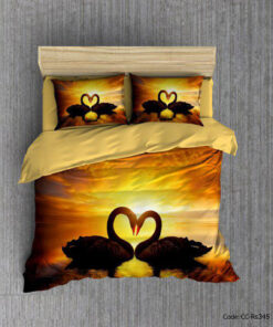 روتختی و ملحفه و لحاف مدل دل انگیز