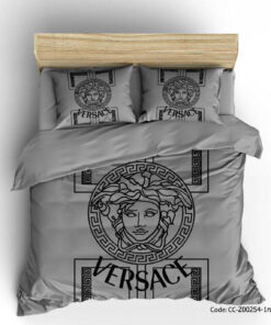 روتختی و لحاف دوختدار مدل GRAY VERSACE