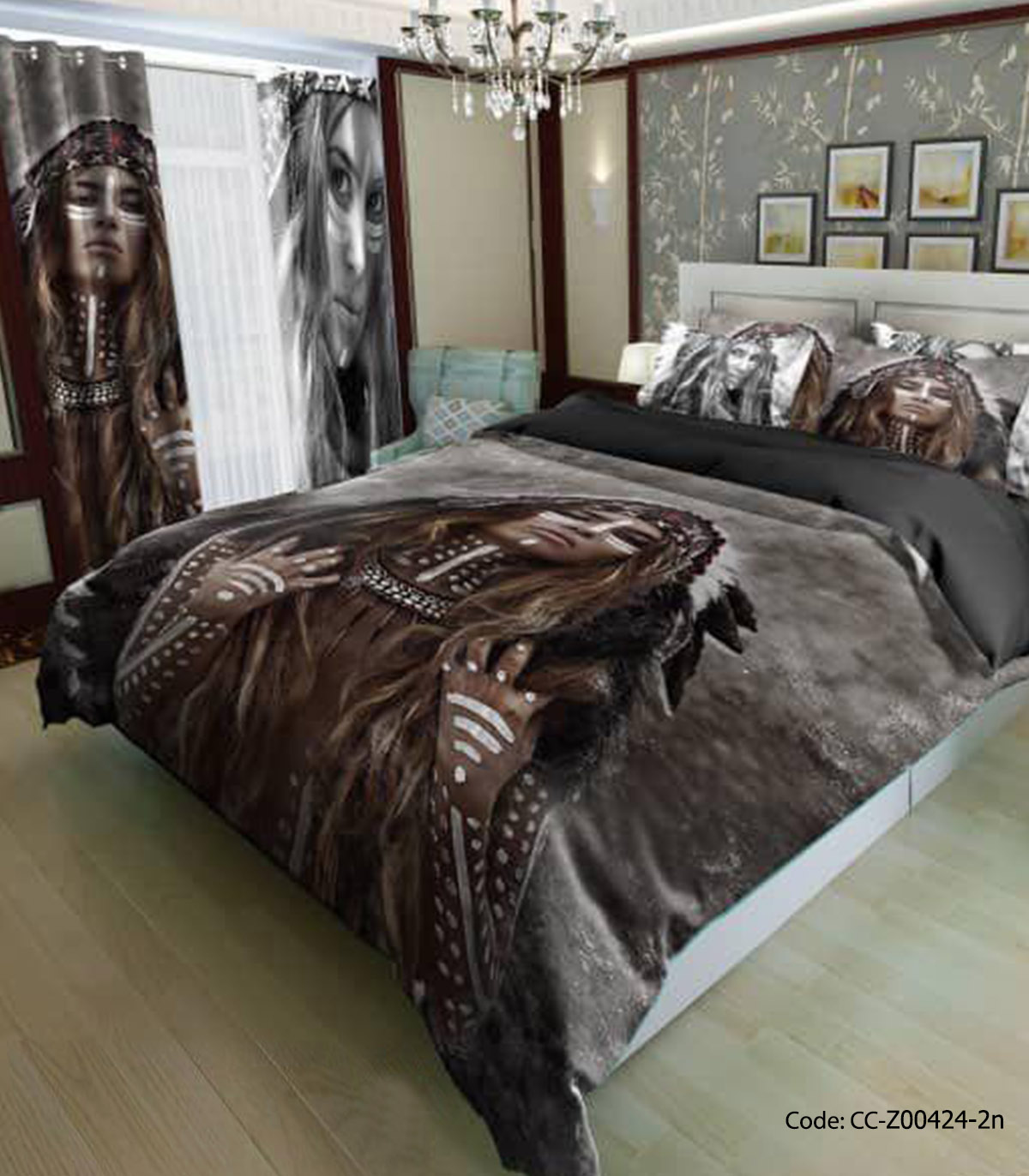 روتختی و ملحفه مدل زمرد