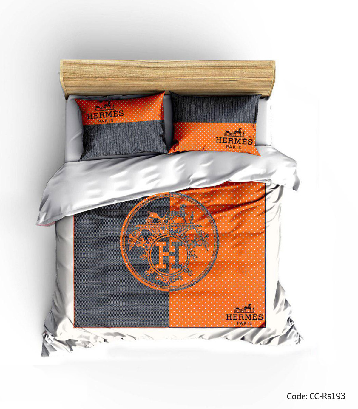 سرویس روتختی و ملحفه مدل HERMES 2