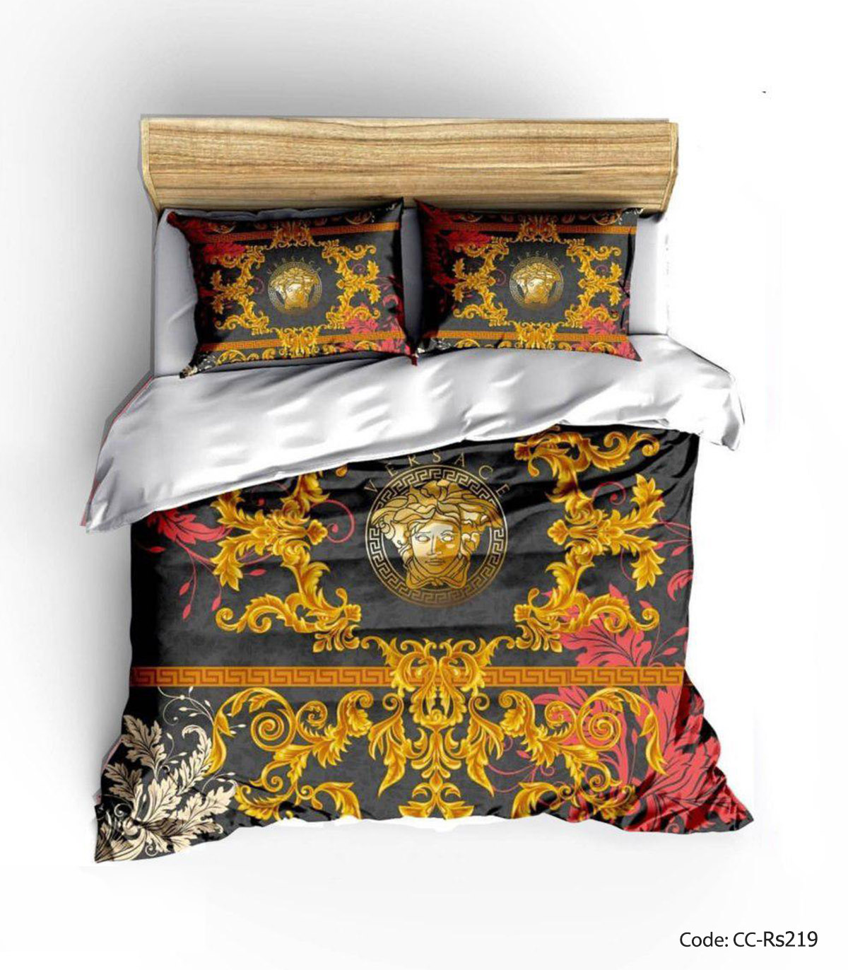روتختی و لحاف و ملحفه مدل VERSACE 2