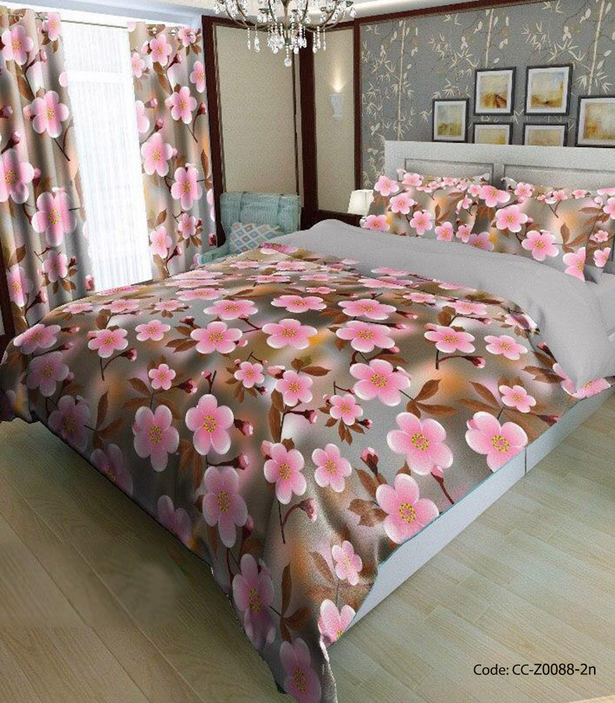 سرویس روتختی و لحاف دوختدار مدل شهرخ