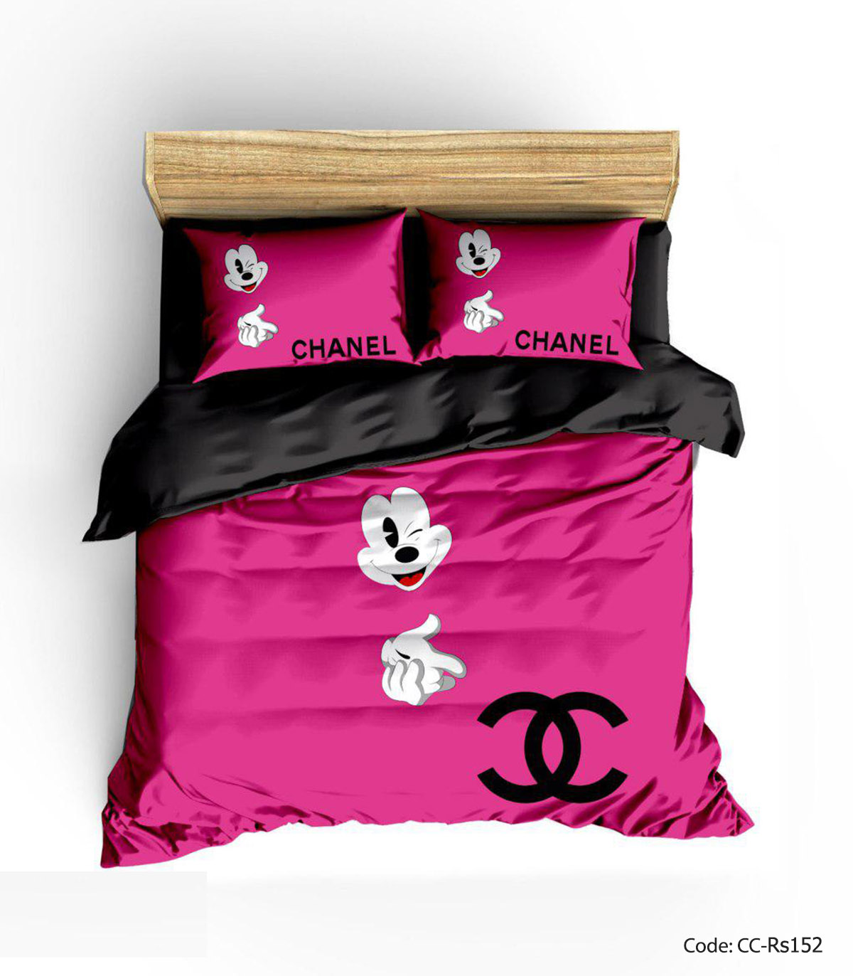 ست روتختی و لحاف دوختدار مدل CHANEL MIKI