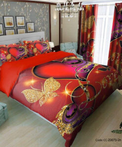 سرویس روتختی و ملحفه و لحاف مدل شهگل