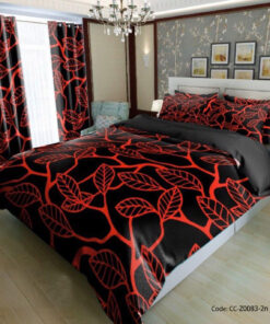 ست روتختی قرمز مشکی مدل شیددخت