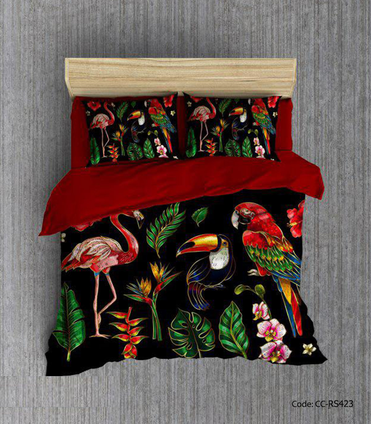 ست روتختی و ملحفه مدل شیرین گل