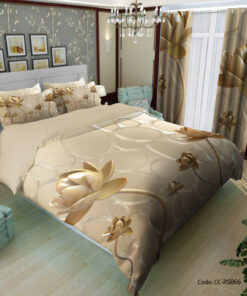 سرویس روتختی و لحاف دوختدار مدل فرشته