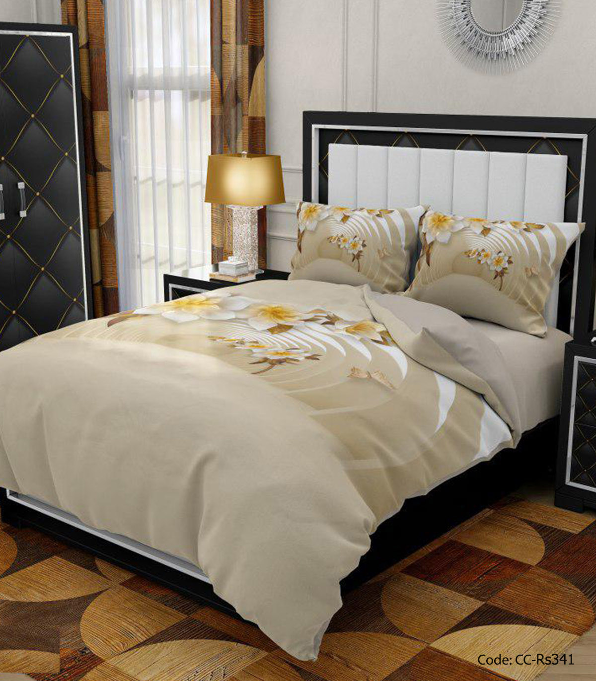 روتختی و ملحفه کشدار مدل گیتا