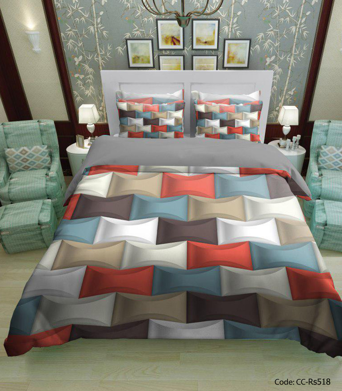 روتختی و لحاف و ملحفه مدل ماه بانو